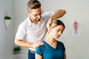 Chiropractic photo from Adobe Stock